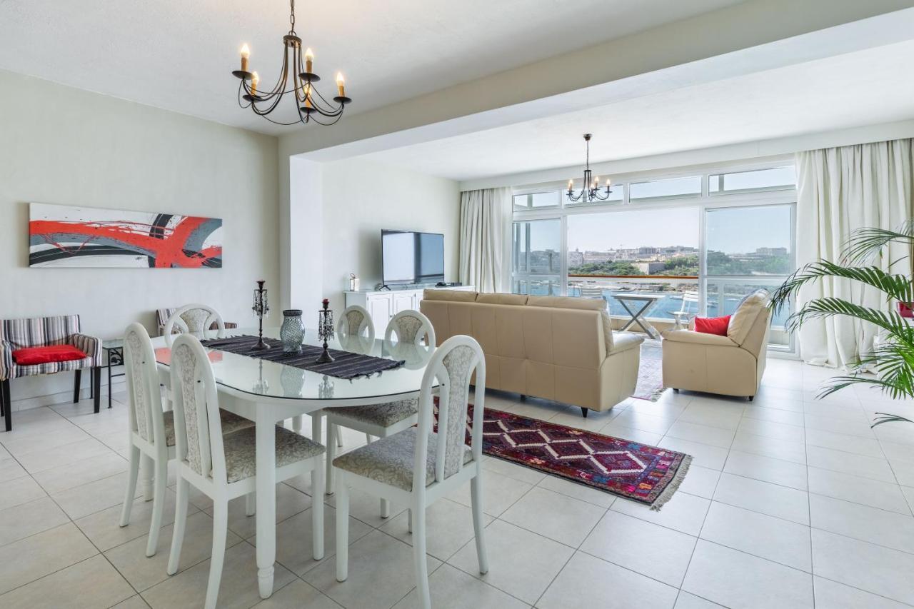 Stunning - Seafront 3-Bedroom 6Th Floor 斯利马 外观 照片